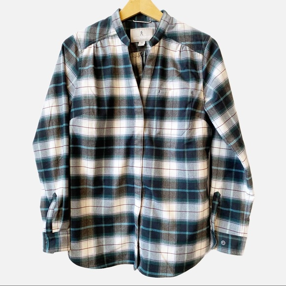 Royal Robbins Tops - Royal Robbins Plaid Flannel Shirt